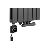 Grzejnik dekoracyjny hybrydowy Wanted WD2E 1800x408 grafit SQUARE