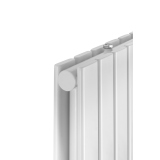 Grzejnik dekoracyjny hybrydowy Wanted WD2E 1800x408 biały SQUARE