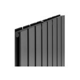 Grzejnik dekoracyjny hybrydowy Wanted WD2E 1800x544 grafit SQUARE