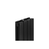 Grzejnik dekoracyjny hybrydowy Judy JD2E 1600x236 czarny TANGO