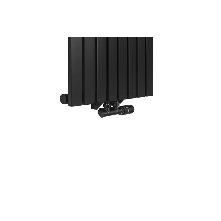 Grzejnik dekoracyjny Judy JD1 1600x472 czarny