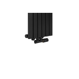 Grzejnik dekoracyjny Judy JD1 1600x354 czarny