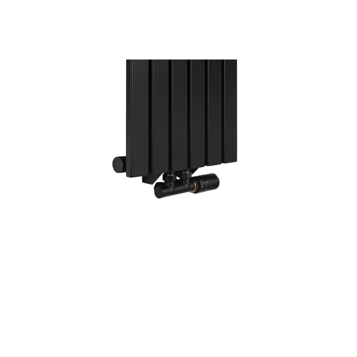 Grzejnik dekoracyjny Judy JD1 1600x354 czarny