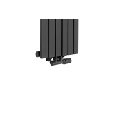 Grzejnik dekoracyjny Judy JD1 1600x354 grafit