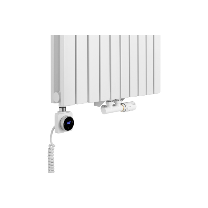 Grzejnik dekoracyjny hybrydowy Judy JD2E 1600x590 biały TANGO