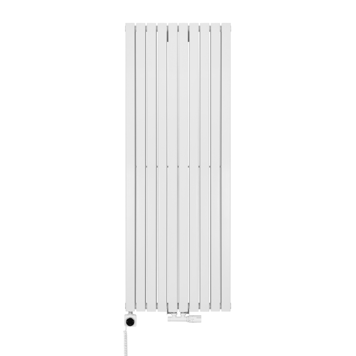 Grzejnik dekoracyjny hybrydowy Judy JD2E 1600x590 biały SQUARE