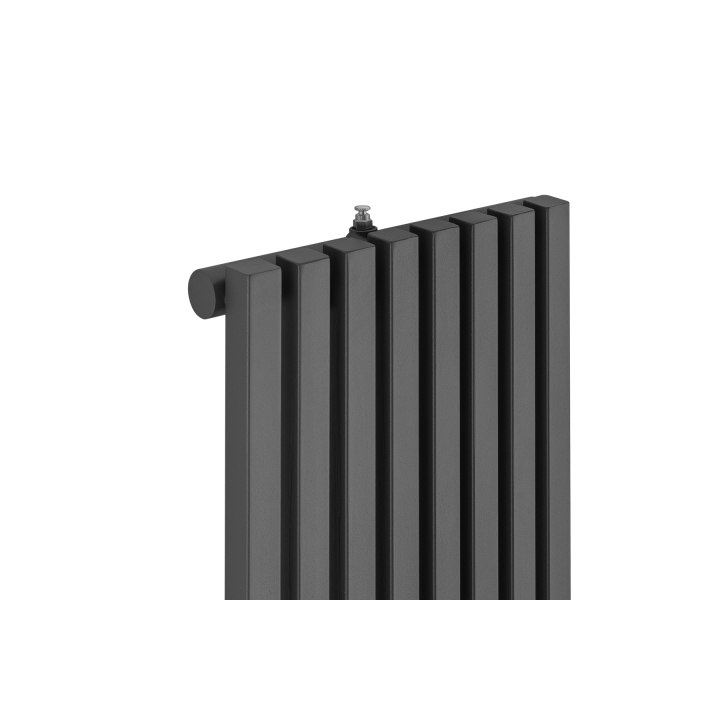 Grzejnik dekoracyjny hybrydowy Nomad ND1E 1800x360 grafit SQUARE