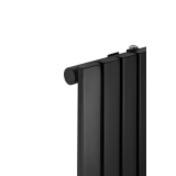 Grzejnik dekoracyjny Judy JD1 1600x472 czarny