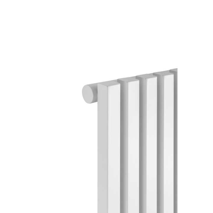 Grzejnik dekoracyjny hybrydowy Nomad ND1E 1800x540 biały SQUARE