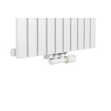 Grzejnik dekoracyjny Judy JD1 1600x590 biały