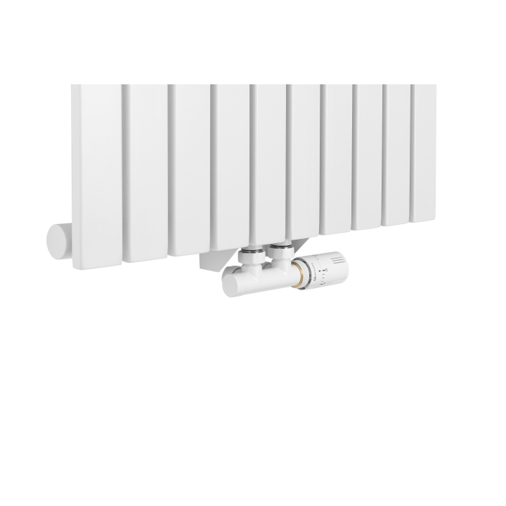 Grzejnik dekoracyjny Judy JD1 1600x590 biały