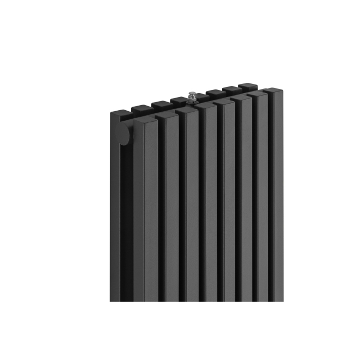 Grzejnik dekoracyjny hybrydowy Nomad ND2E 1800x360 grafit SQUARE