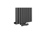 Grzejnik dekoracyjny Judy JD1 1600x472 grafit