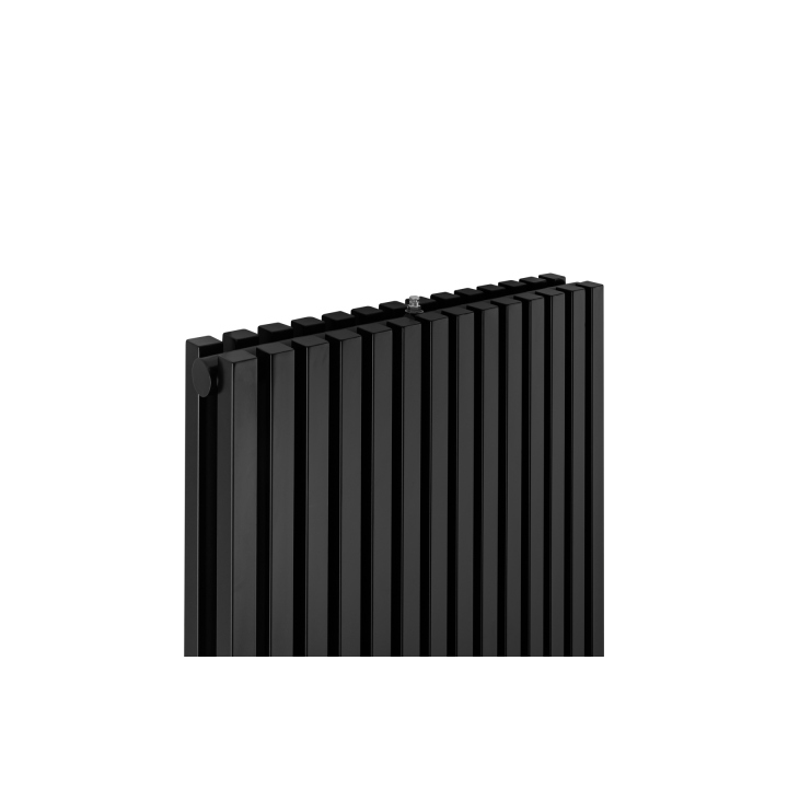 Grzejnik dekoracyjny hybrydowy Nomad ND2E 1800x630 czarny SQUARE