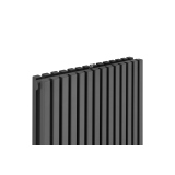 Grzejnik dekoracyjny hybrydowy Nomad ND2E 1800x630 grafit SQUARE