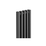 Grzejnik dekoracyjny hybrydowy Concert 1800x230 grafit SQUARE