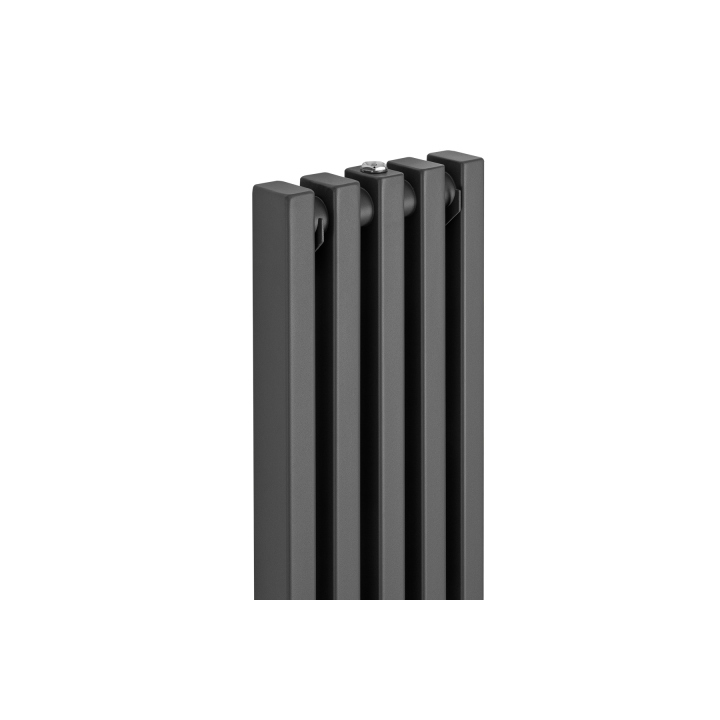 Grzejnik dekoracyjny hybrydowy Concert 1800x230 grafit SQUARE