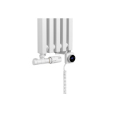 Grzejnik dekoracyjny hybrydowy Concert 1800x230 biały SQUARE