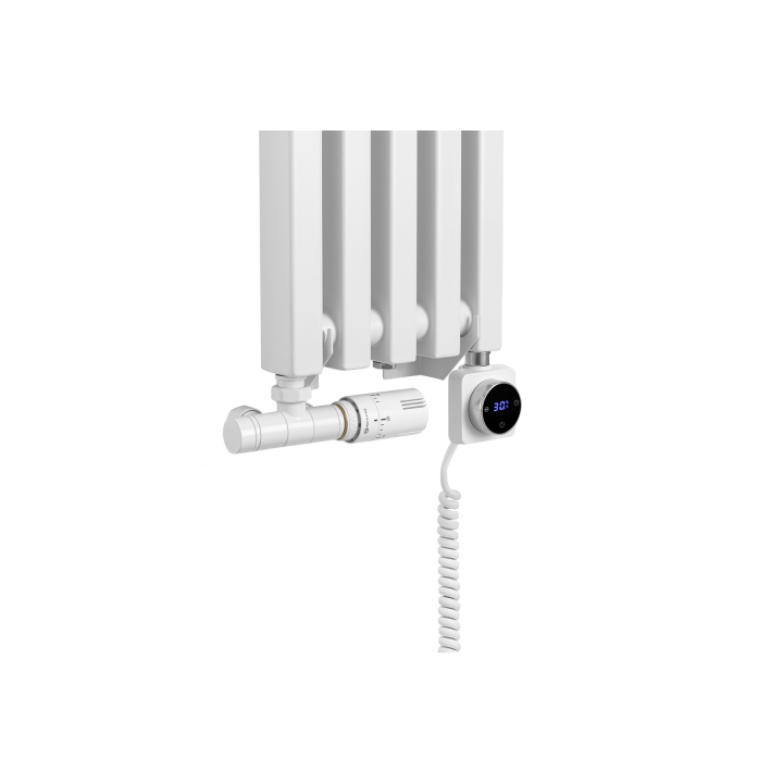 Grzejnik dekoracyjny hybrydowy Concert 1800x230 biały SQUARE