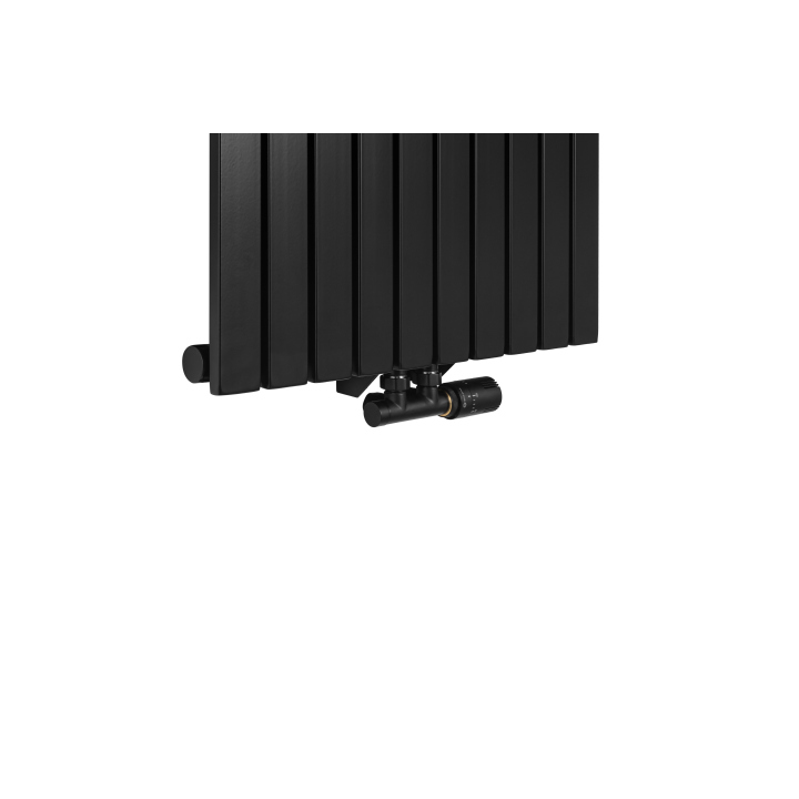 Grzejnik dekoracyjny Judy JD1 1600x590 czarny