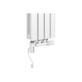 Grzejnik dekoracyjny Judy JD2E 1600x236 biały