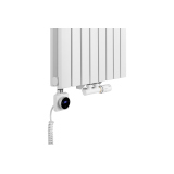 Grzejnik dekoracyjny Judy JD2E 1600x472 biały