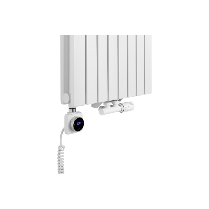 Grzejnik dekoracyjny Judy JD2E 1600x472 biały