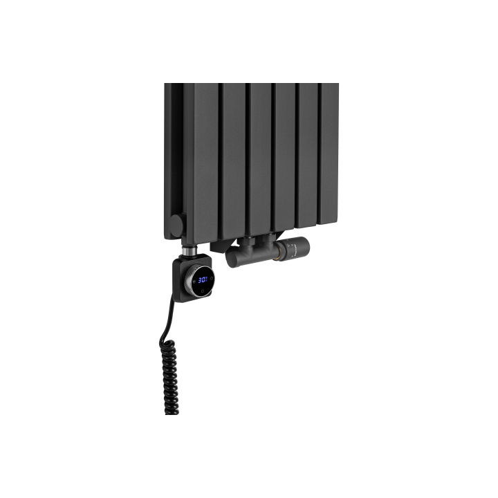 Grzejnik dekoracyjny Judy JD2E 1600x354 grafit