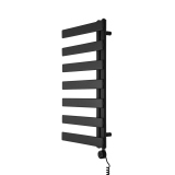 Grzejnik łazienkowy elektryczny UCR 900x500 grafit, grzałka z prawej strony