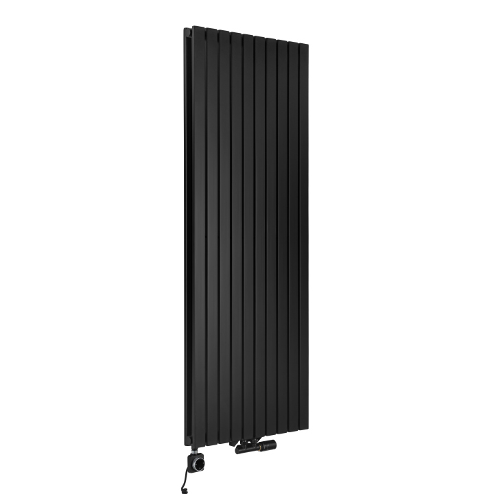 Grzejnik dekoracyjny Judy JD2E 1600x590 czarny