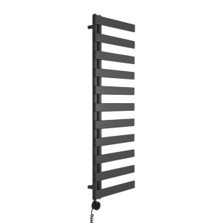 Grzejnik łazienkowy elektryczny UCR 1442x500 grafit, grzałka z lewej strony