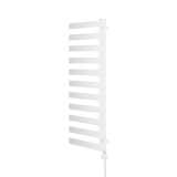 Grzejnik łazienkowy elektryczny UCR 1442x500 biały, grzałka z prawej strony