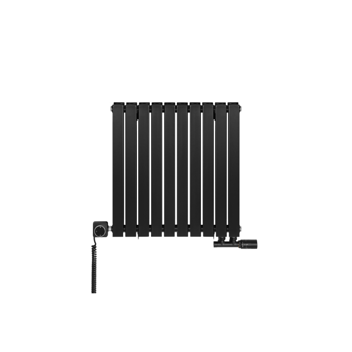 Grzejnik dekoracyjny Judy JD2E 600x590 czarny