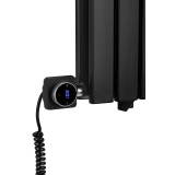 Grzejnik dekoracyjny Judy JD2E 600x590 czarny