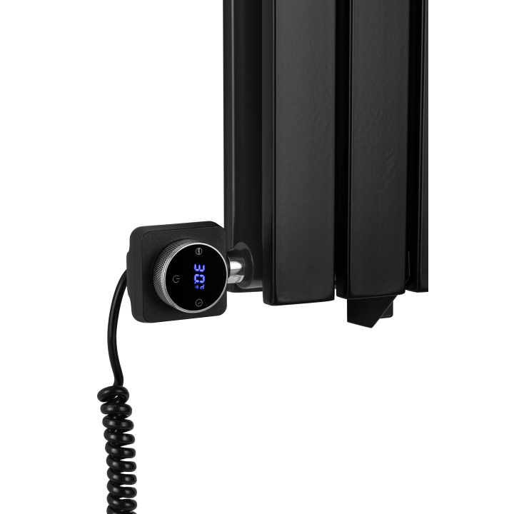 Grzejnik dekoracyjny Judy JD2E 600x590 czarny