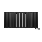 Grzejnik dekoracyjny Judy JD2E 600x1298 czarny