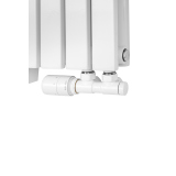 Grzejnik dekoracyjny Judy JD2E 600x826 biały