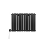 Grzejnik dekoracyjny Judy JD2E 600x826 czarny