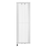 Grzejnik dekoracyjny elektryczny Edo ED2E 1800x620 biały, grzałka z lewej strony