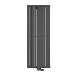 Grzejnik dekoracyjny Judy JD2E 1600x590 grafit
