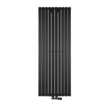 Grzejnik dekoracyjny Judy JD2E 1600x590 czarny