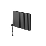 Grzejnik dekoracyjny Judy JD2E 600x826 grafit