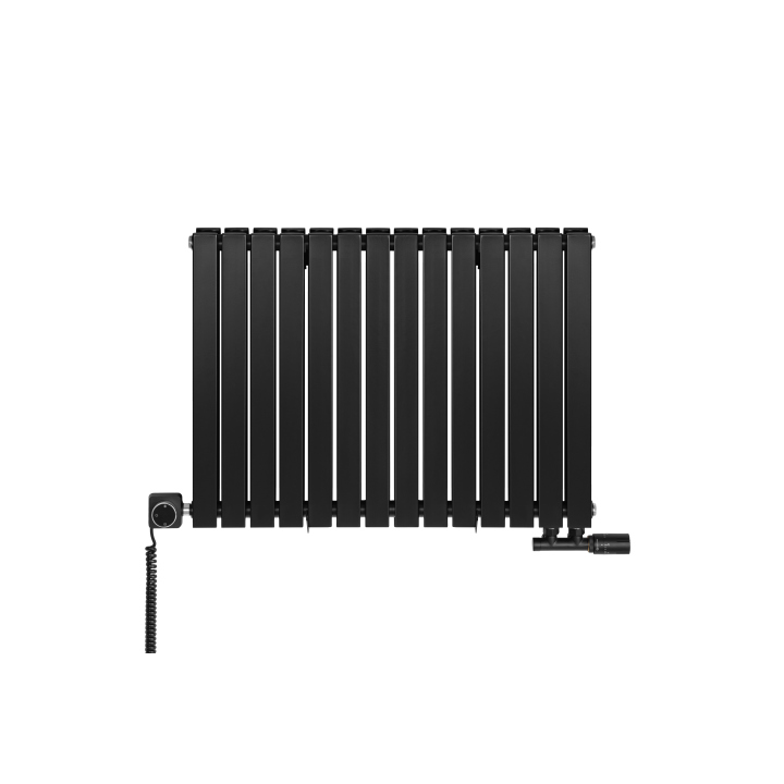 Grzejnik dekoracyjny Judy JD2E 600x826 czarny