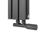 Grzejnik dekoracyjny Judy JD2E 600x1062 grafit