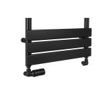 Grzejnik łazienkowy UCS 911x500 czarny