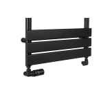 Grzejnik łazienkowy UCS 911x500 czarny