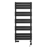Grzejnik łazienkowy UCS 1122x500 czarny