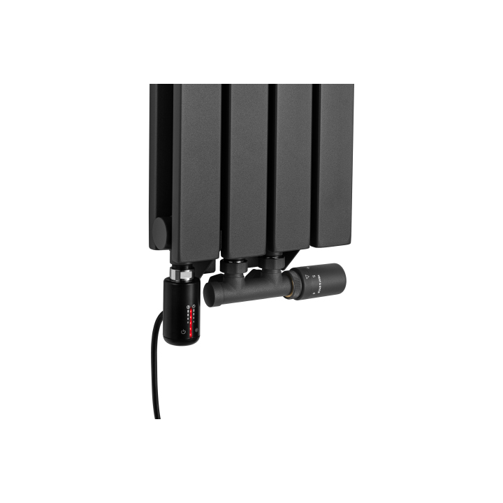 Grzejnik dekoracyjny Judy JD2E 1600x236 grafit