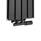 Grzejnik dekoracyjny Judy JD2E 1600x472 grafit