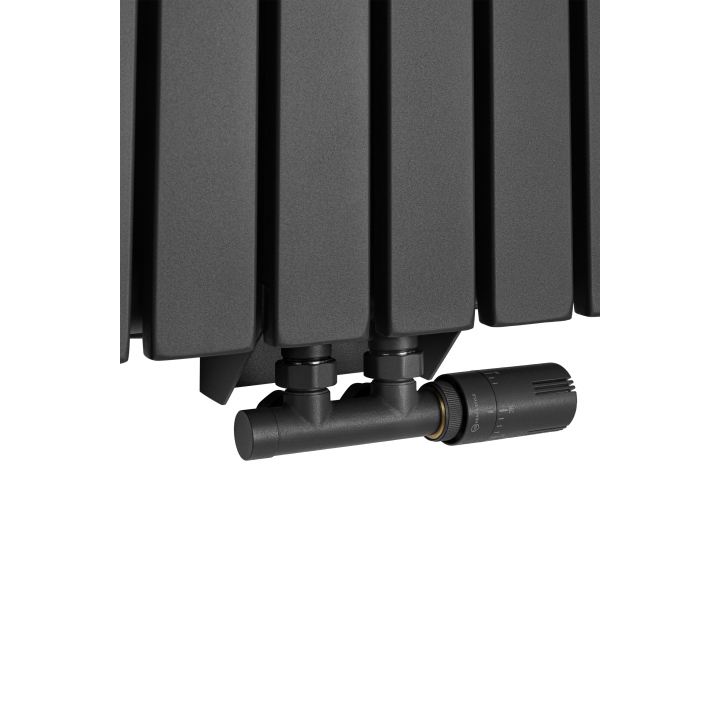 Grzejnik dekoracyjny Judy JD2E 1600x472 grafit